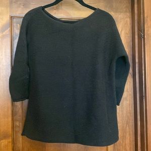 DKNY cotton boatneck sweater